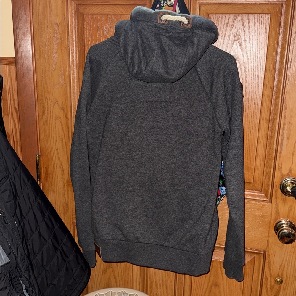 Naketano Brown and Gray Hoodie - Picture 3 of 3